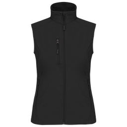 [K404_20352_20348] Bodywarmer softshell femme (Black, S)