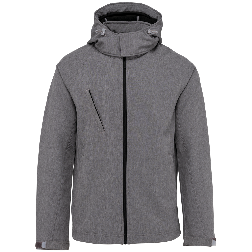 Veste softshell à capuche amovible homme