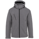 Veste softshell à capuche amovible homme