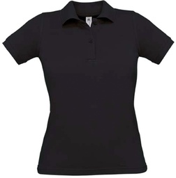 [CGPW455C_9027_9023] POLO FEMME SAFRAN PURE (Black, S)